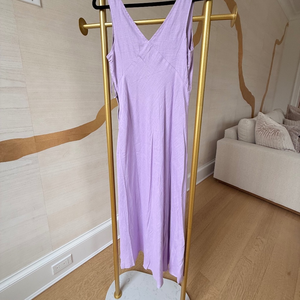 Petal & Pup lilac midi dress size S
